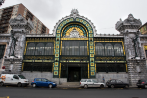 FEVE Train Station in Bilbao for Costa Verde Luxury Train Tour